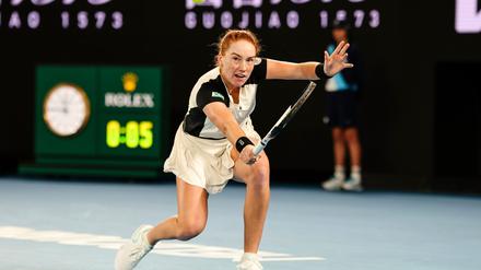 Ella Seidel hat beim Masters in Cincinnati die dritte Runde erreicht. 