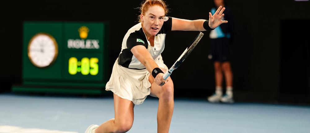 Ella Seidel hat beim Masters in Cincinnati die dritte Runde erreicht.