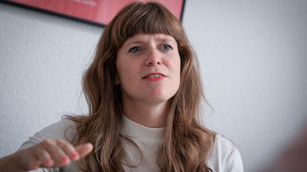Kerstin Wolter, Landesvorsitzende der Partei Die Linke Berlin.