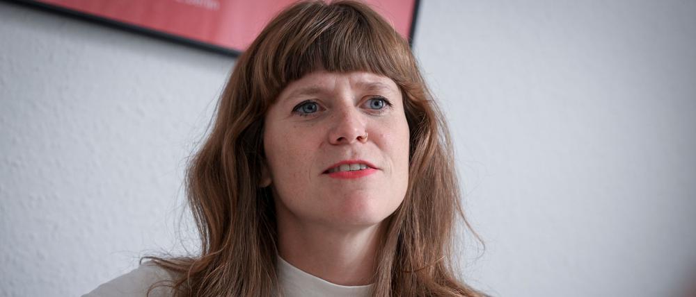 Kerstin Wolter, Landesvorsitzende der Berliner Linken.