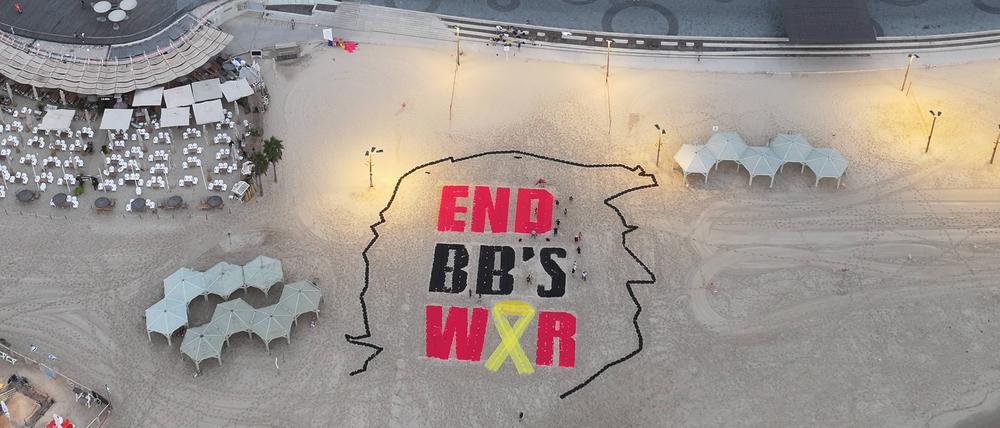 Viele Menschen in Israel fordern, dass der Krieg in Gaza beendet wird.