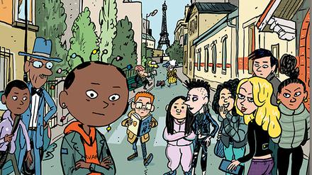 Comic "Akissi aus Paris", Quelle: Reprodukt