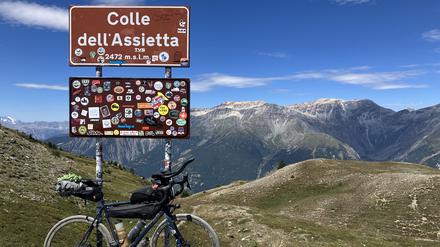 Auf dem Weg zum Checkpoint 3. Das Transcontinental Race lockt mit atemberaubenden Aussichten.