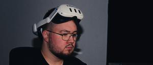 Franz H. (21) ist zweiten Lehrjahr zur Ausbildung Gestalter für immersive Medien.