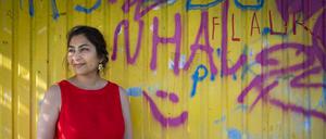 Maryam Mardani, Exiljournalistin aus dem Iran.