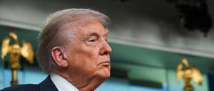 Hat weiterhin die Zustimmung von 42 Prozent der Amerikaner: US-Präsident Donald Trump