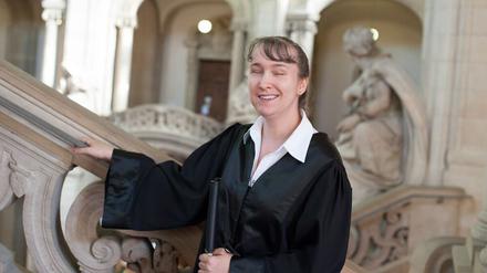 Aufnahmen der blinden Anwältin Pamela Pabst