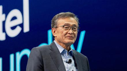 Lip-Bu Tan, CEO von Intel, spricht auf der Annual Manufacturing Technology Conference des Unternehmens in San Jose (Archivbild).