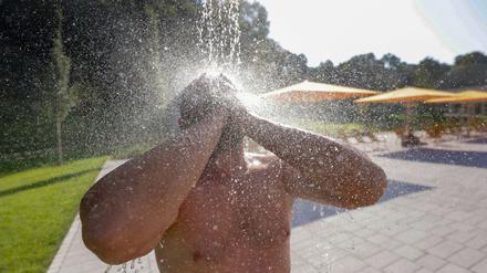 Erfrischung - hochwillkommen bei bis zu 38 Grad.