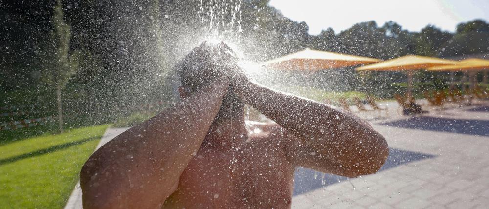 Erfrischung - hochwillkommen bei bis zu 38 Grad.