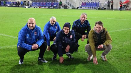 Von Luxemburg nach Mannheim: Der neue Trainer des SV Waldhof, Luc Holtz (r).