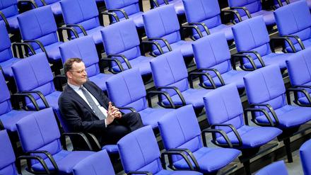 Unionsfraktionschef Jens Spahn (CDU) war bei der SPD zuletzt nicht wohlgelitten. (Archivbild)