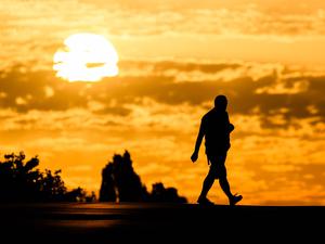 Abendspaziergang in Hannover im August 2025: Die globale Temepratur steigt und steigt.