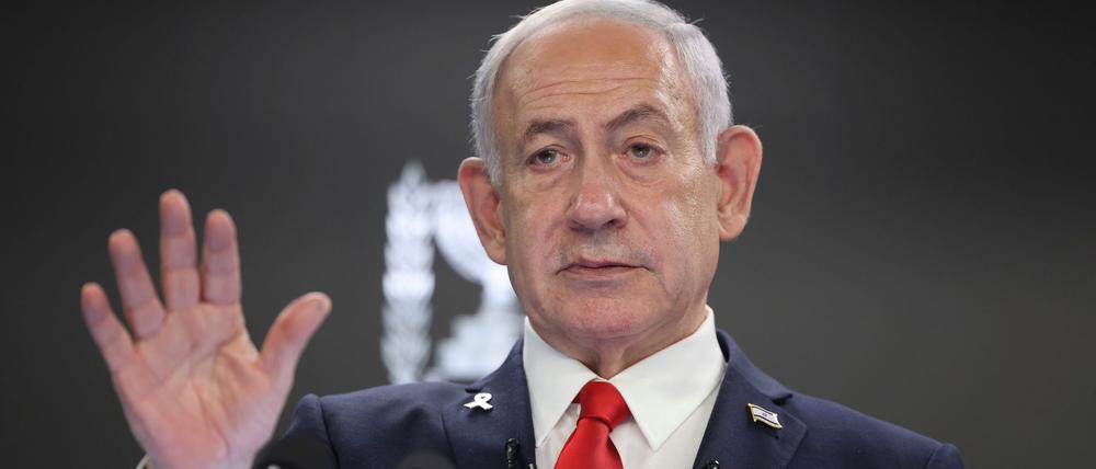 Israels Regierungschef Benjamin Netanjahu..