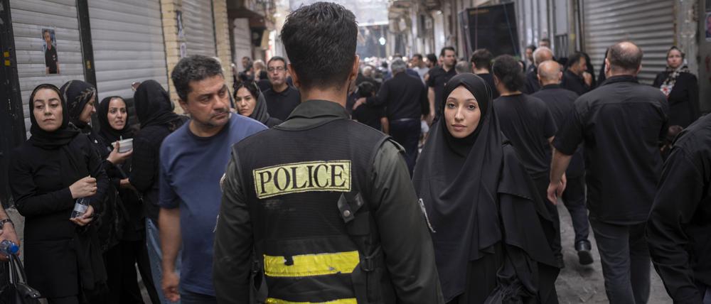 Die gesellschaftliche Lage im Iran ist angespannt.