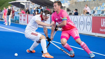 Mats Grambusch will mit Deutschland ins Finale der Heim-EM einziehen.