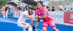 Mats Grambusch will mit Deutschland ins Finale der Heim-EM einziehen.