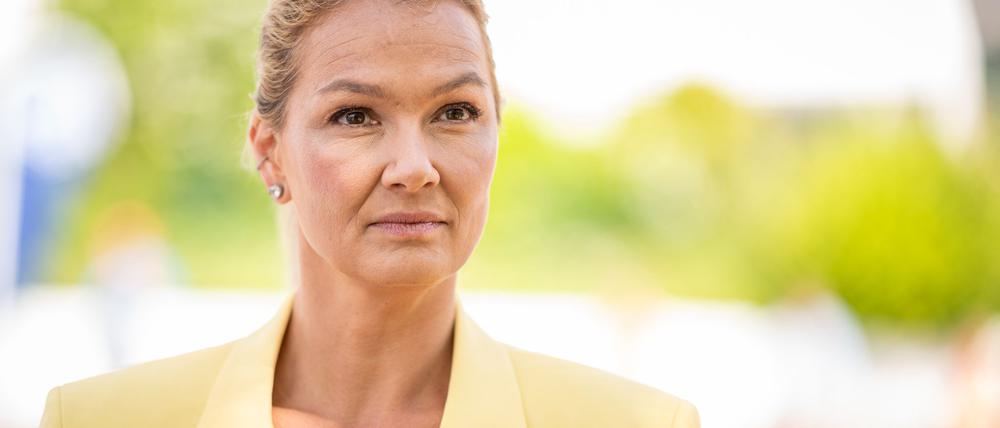 Die ehemalige Ausnahmeschwimmerin Franziska van Almsick kämpft bis heute mit einer Essstörung. (Archivbild)