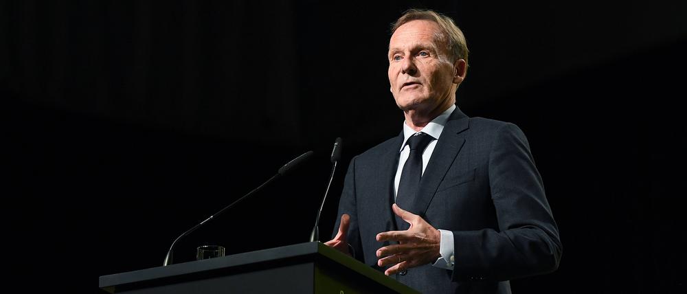 Hans-Joachim Watzke will als Präsident von Borussia Dortmund weiter wirken.