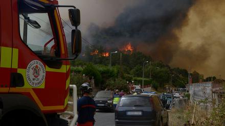 In Spanien gebe es derzeit insgesamt 14 größere aktive Feuer, sagte die Ministerin für Ökologischen Wandel, Sara Aagesen.