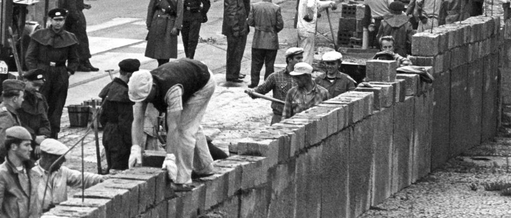 Vor 64 Jahren begann der Bau der Berliner Mauer. (Symbolbild) 
