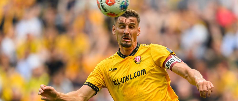 Stefan Kutschke gelang ein früher Treffer für Dynamo Dresden.