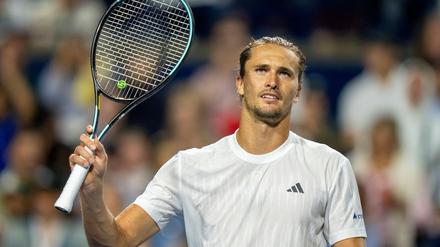 Alexander Zverev steht beim Masters in Cincinnati im Achtelfinale (Archiv-Foto). 