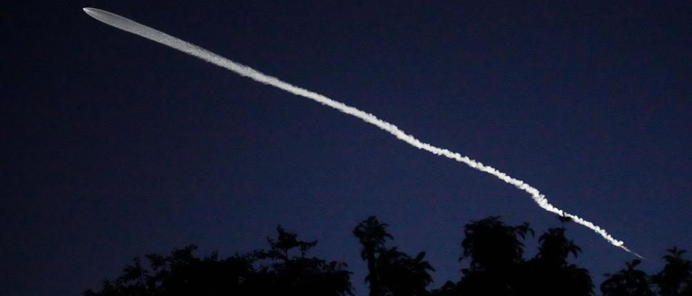US-Präsident Trump will bürokratische Hürden für die heimische Raumfahrtindustrie aus dem Weg räumen. (Archivbild)