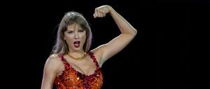Taylor Swift während der „The Eras Tour“ in Miami Gardens, Florida.