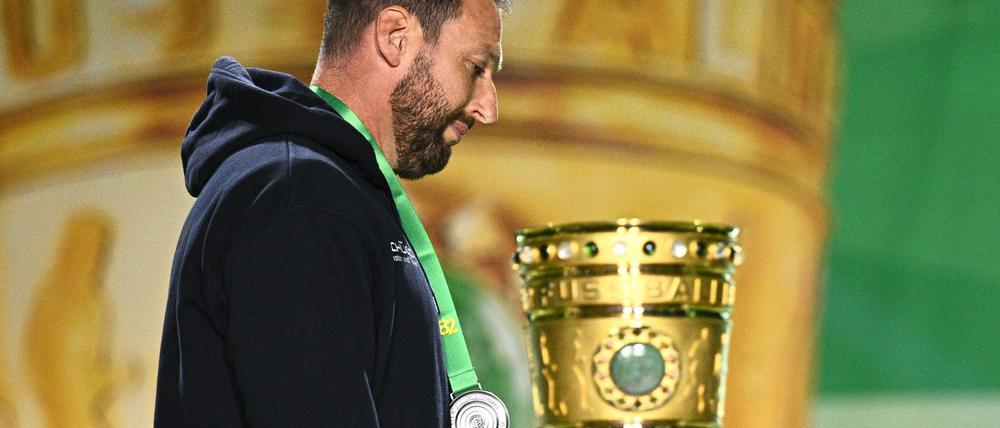  Bielefelds Trainer Mitch Kniat will wieder ins Pokal-Finale.