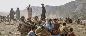 Ein Flüchtlingscamp in Pakistan, in dem Menschen auf Afghanistan Zuflucht gesucht haben.