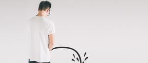 Wildpinklen in der Stadt – einfach widerlich, findet unsere Autorin.