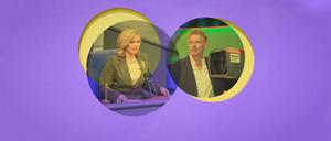 Julia Klöckner und Jörg Pilawa