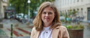 Clara Herrmann (Bündnis 90/ Die Grünen), Bezirksbürgermeisterin von Friedrichshain/ Kreuzberg. 