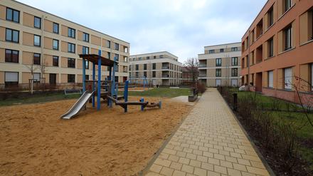 Neubauten der Pro Potsdam in der Heinrich-Mann-Allee