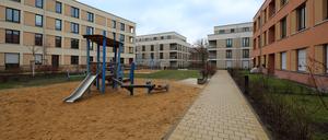 Neubauten der Pro Potsdam in der Heinrich-Mann-Allee