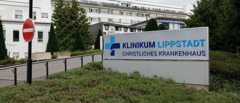 Blick auf das Klinikum Lippstadt - Christliches Krankenhaus.