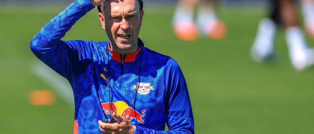 RB Leipzig-Trainer Ole Werner kann mit einem neuen Stürmer arbeiten.