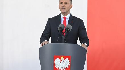 Auch der polnische Präsident hat sich zum Banner von Fans von Maccabi Haifa geäußert.