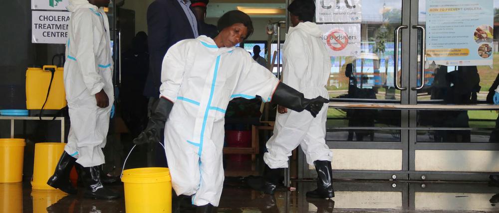 Die Weltgesundheitsorganisation (WHO) sieht die Cholera in Afrika weiter auf dem Vormarsch.