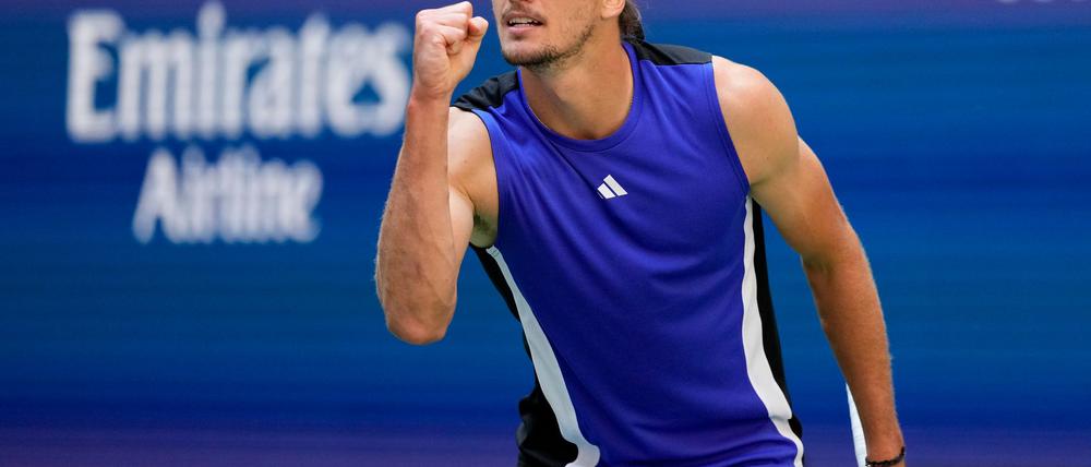 Alexander Zverev möchte mit der Schweizerin Belinda Bencic bei den US Open um den Mixed-Titel spielen.