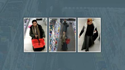 Polizei sucht mutmaßliche Ladendiebinnen.