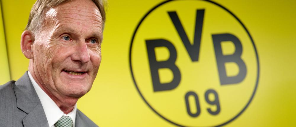 Hans-Joachim Watzke will Präsident des Vereins Borussia Dortmund werden.