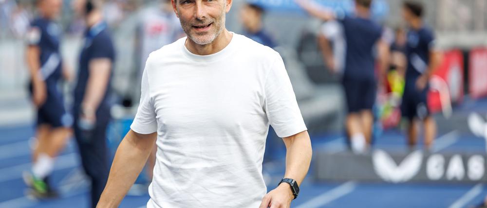 Hertha-Trainer Stefan Leitl