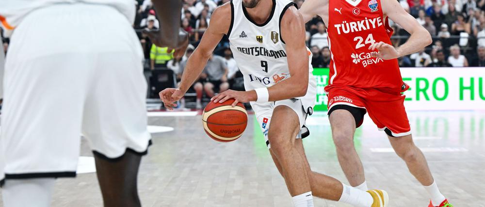 Franz Wagner wurde erst nach der Pause stärker.