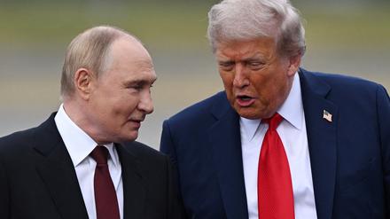 Die Männerfreundschaft zwischen Donald Trump und Wladimir Putin, hier beim Treffen in Alaska im August, wird für Europa immer gefährlicher.