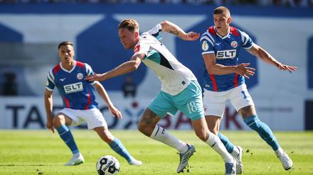 Die Niederländer Burger erzielte sein Debüt-Tor für Hoffenheim. 