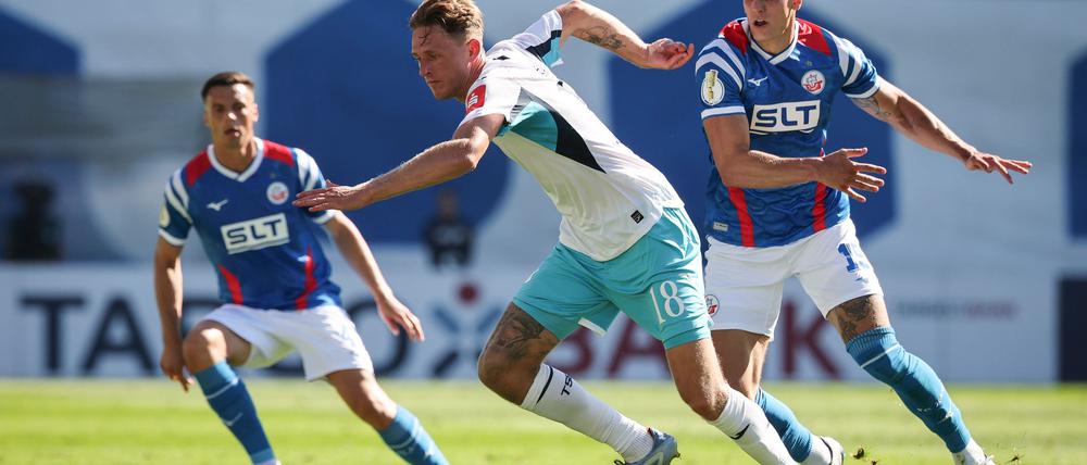 Die Niederländer Burger erzielte sein Debüt-Tor für Hoffenheim. 
