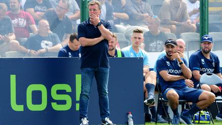 Kann nicht zufrieden sein: VfL-Coach Dieter Hecking. 