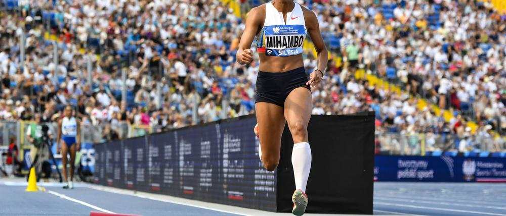 Malaika Mihambo musste sich in Chorzow mit Platz vier zufriedengeben.